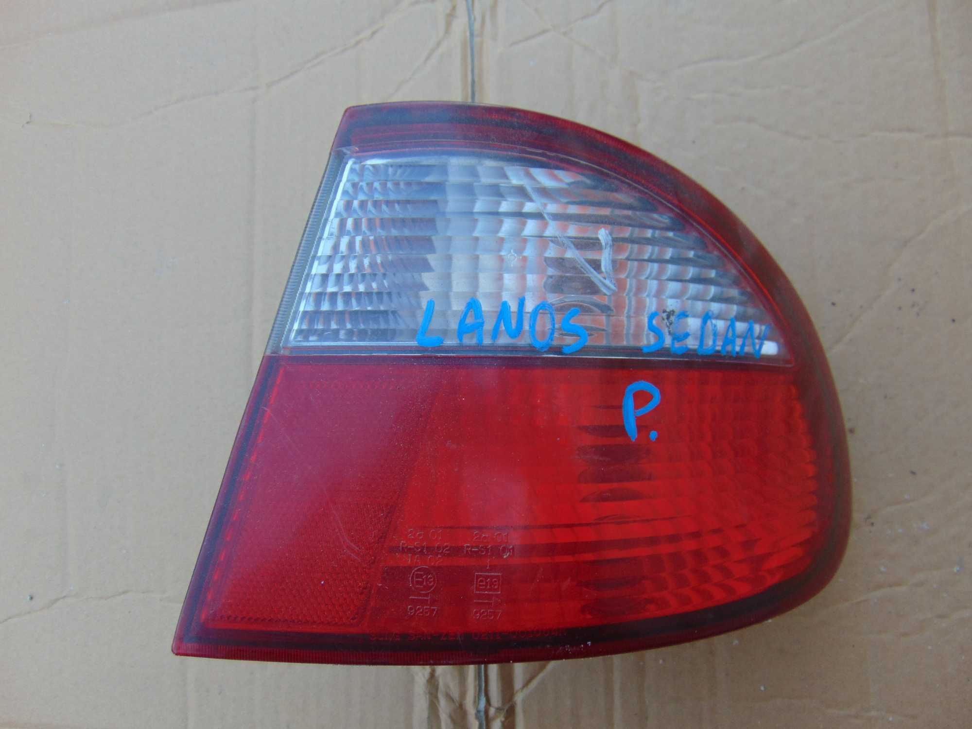 Gru3 Lampa prawa tylna prawy tył daewoo lanos sedan wysyłka