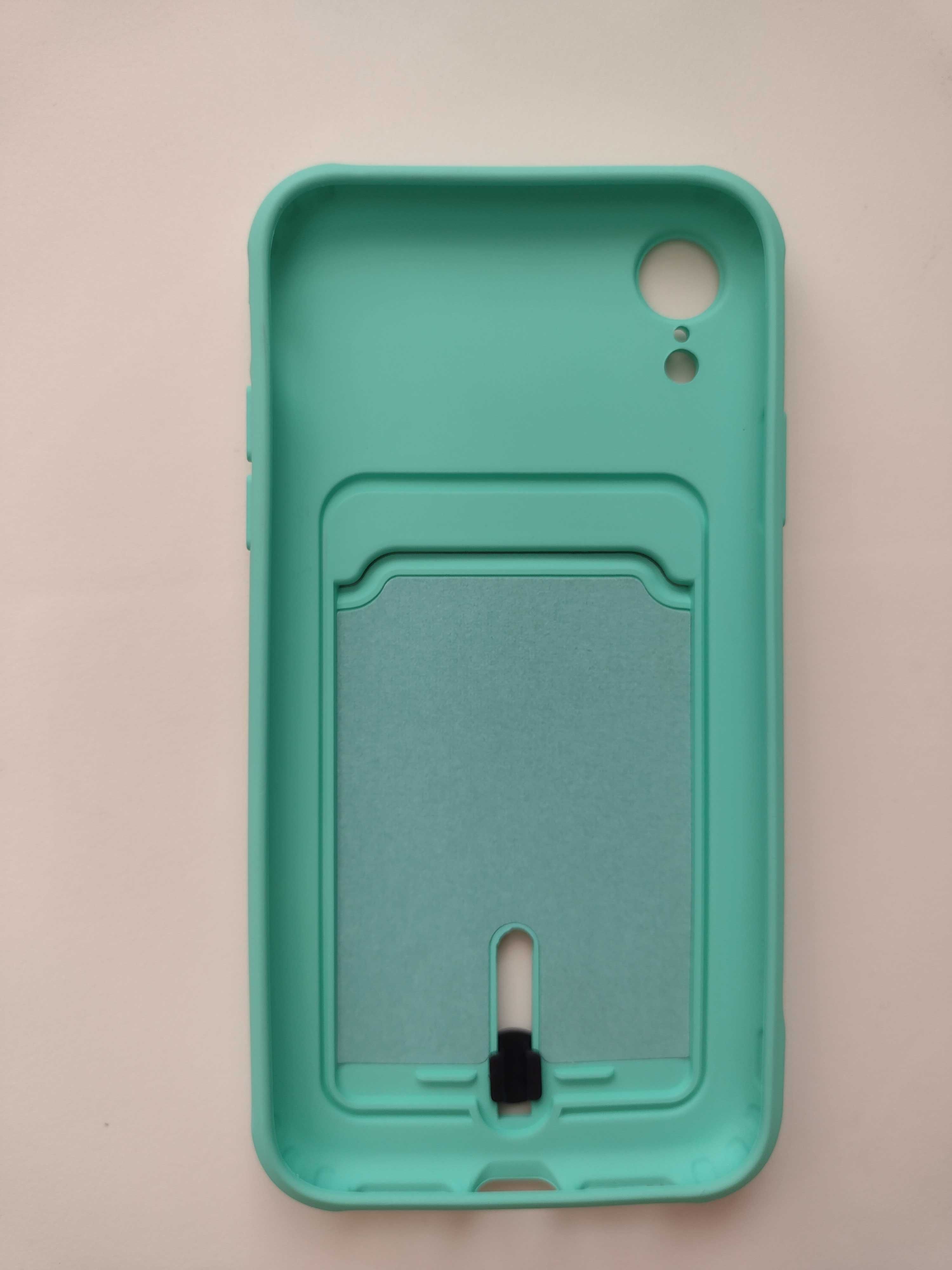 Etui do iPhone XR turkusowe