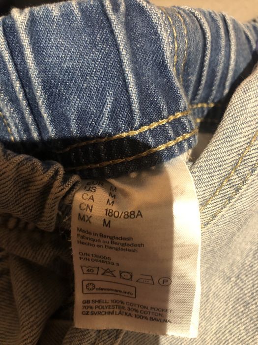 Bojówki jeansowe M Regular H&M