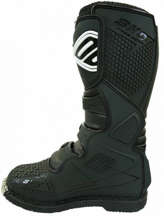 SHOT X10 BLACK buty motocyklowe off-road cross mt atv enduro