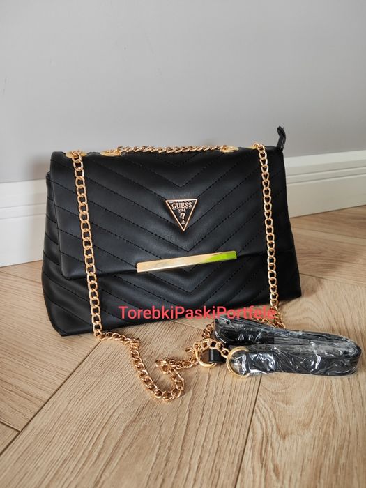 Nowy zestaw Guess , torebka + portfel.