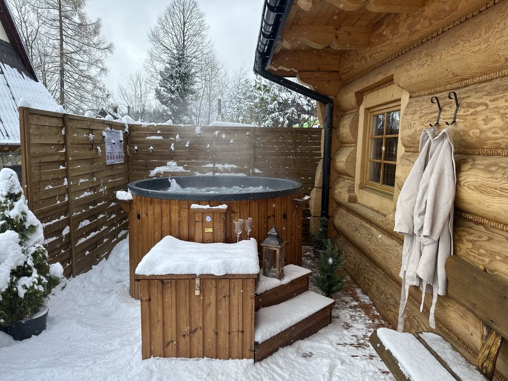 Domek z balią -jacuzzi ,widokiem na  góry  Zakopane/Kościelisko