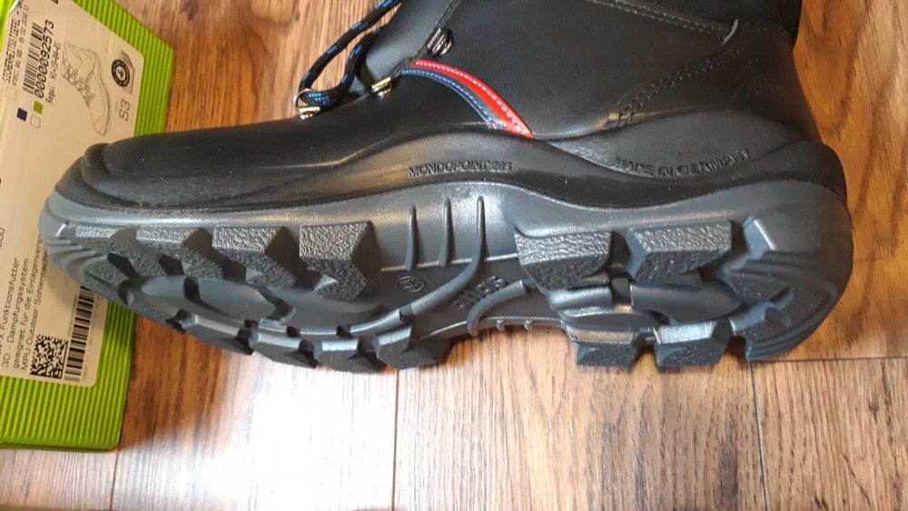 Buty ochronne niemieckie oryginalne ATLAS Anatomic Bau 500 S3 NOWE