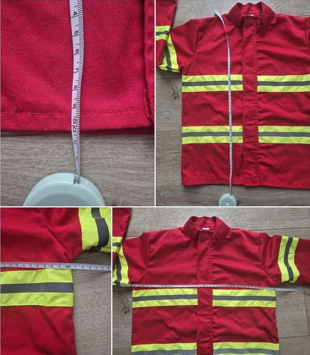Jak nowy! Kostium strój mundur strażaka na bal, rozm 5-6