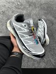 Кроссовки Salomon XT-6 White Grey (36-45) Новые Соломон серые