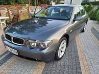 BMW Seria 7 BMW E65 730I Benzyna+Gaz