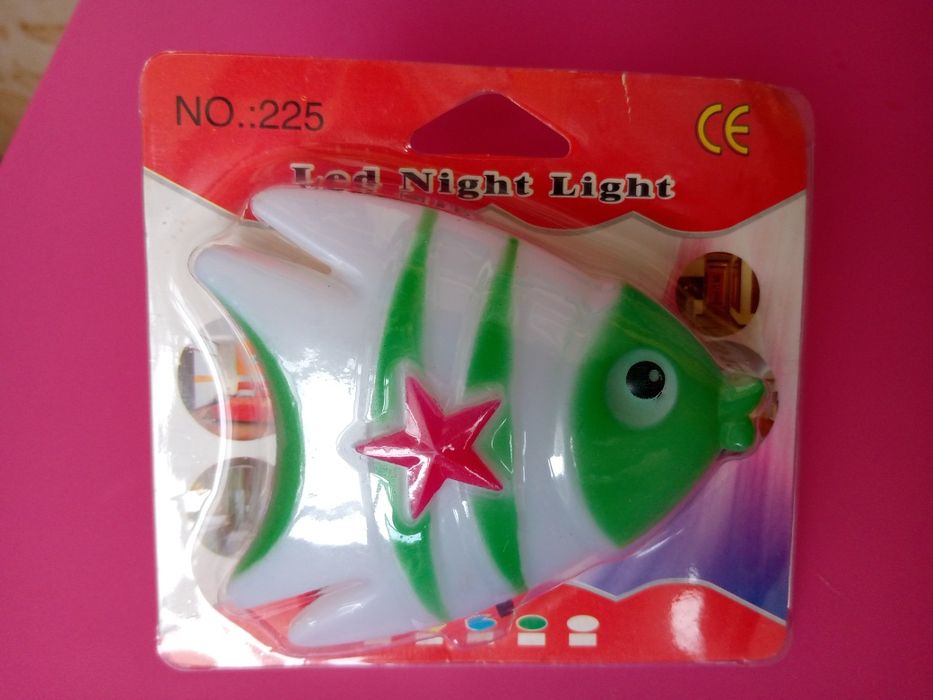 Ночник світильник ночничок рибка светильник