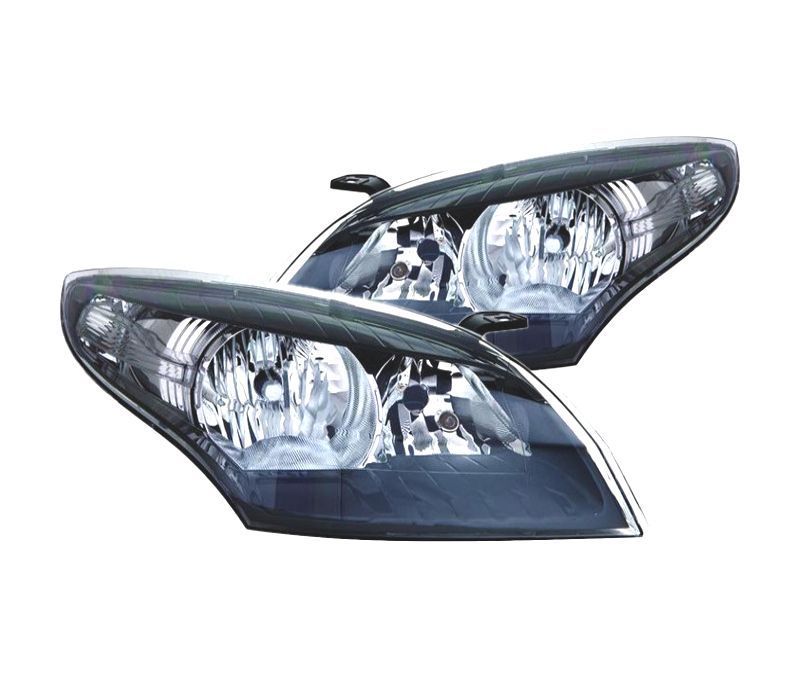 FARÓIS PARA RENAULT MEGANE III 12-14 FUNDO PRETO