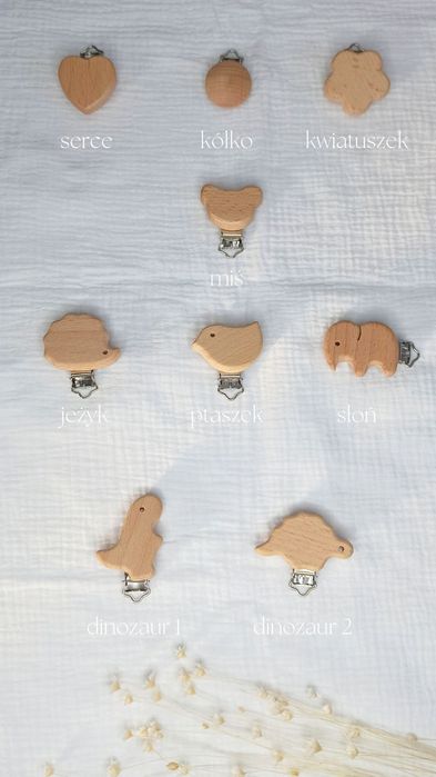 Zawieszka na smoczek gryzak