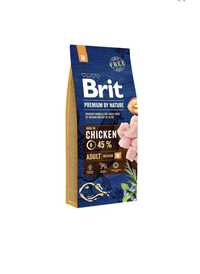 Brit Premium Dog Adult М, 15 кг