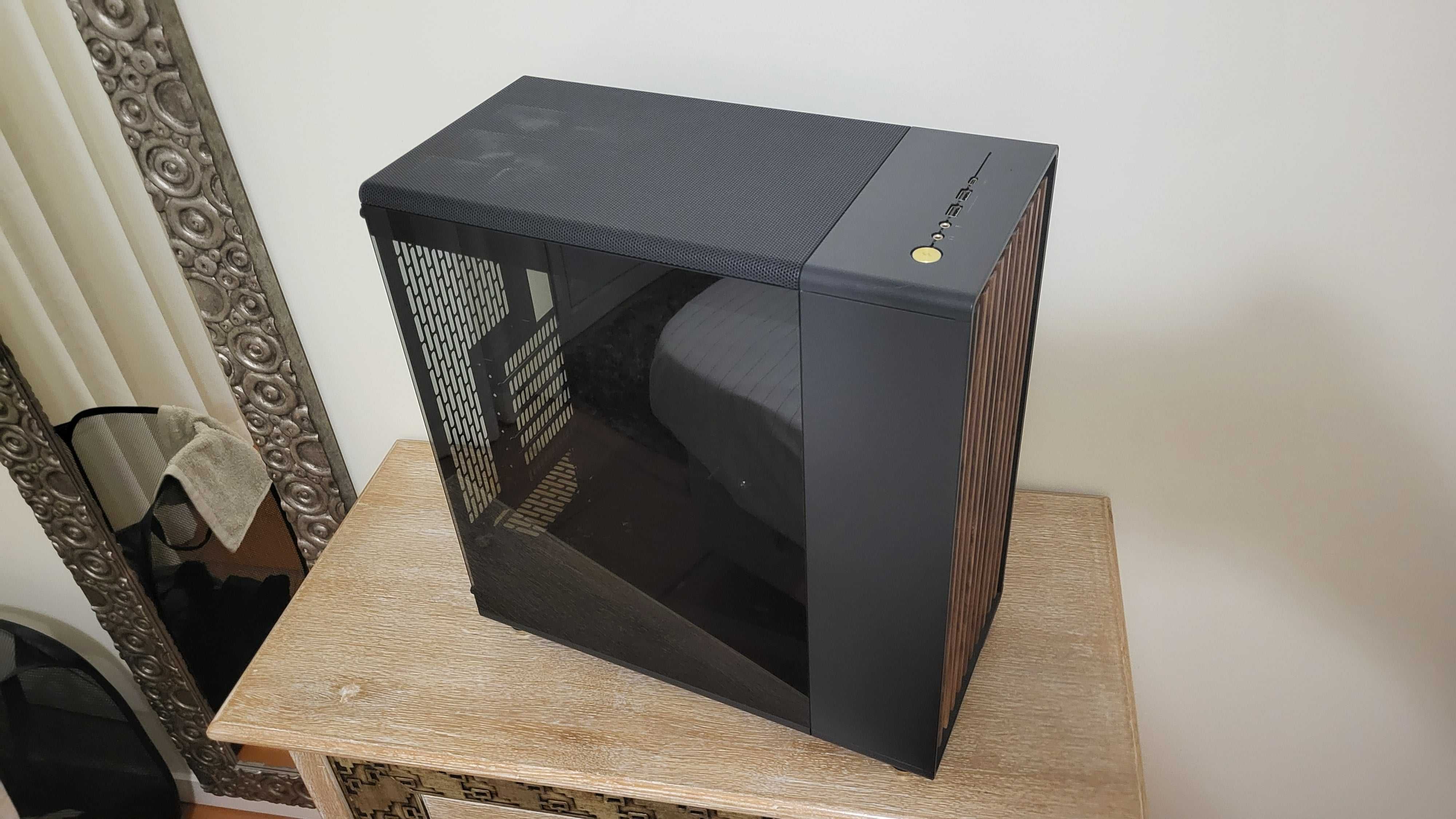 Caixa ATX Fractal Design North Preta com Vidro Temperado