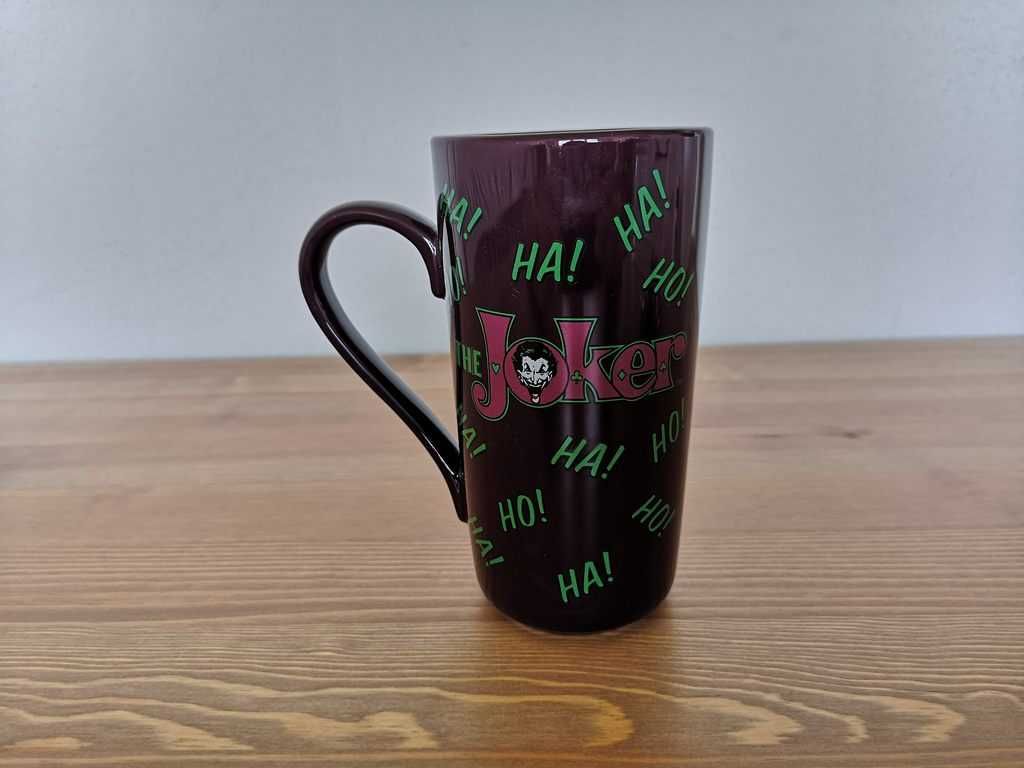 kubek 400ml Joker "I laugh at decaf" "śmieję się z bezkofeinowej" HMB