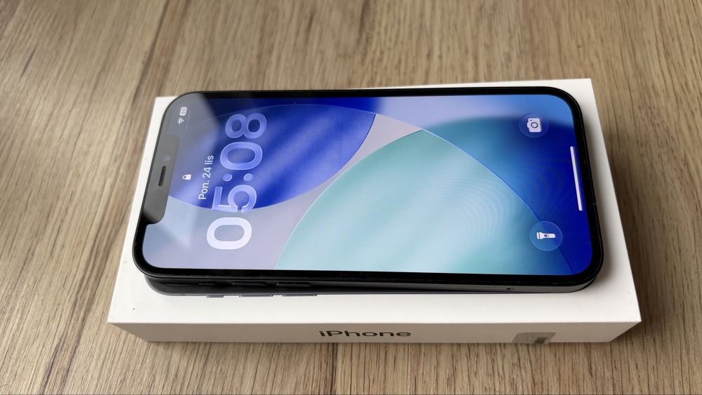 iPhone 12 128 GB Czarny | (81% Bateria) | stan BDB