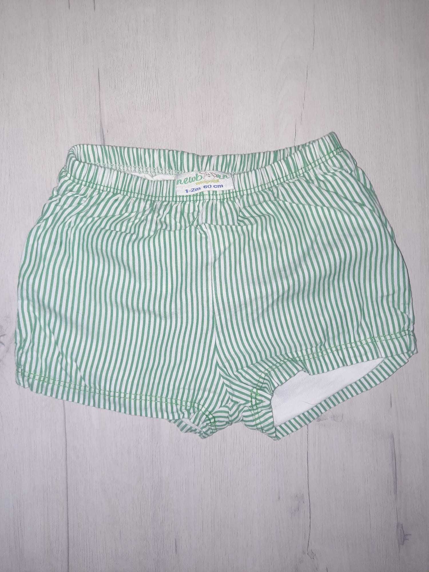 Conjunto de t-shirt e calças de verão para bebé dos 1 aos 2 meses 60cm