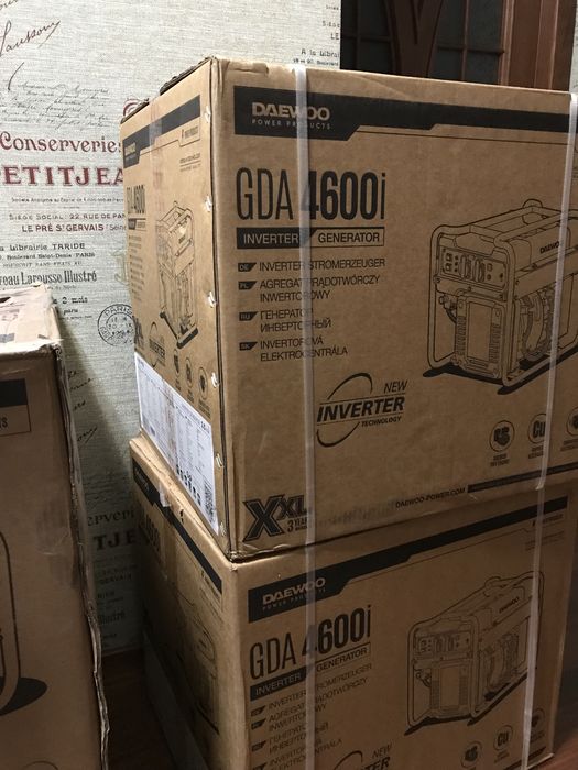 Генератор інверторний Daewoo GDA 4600i, 3,5кВт