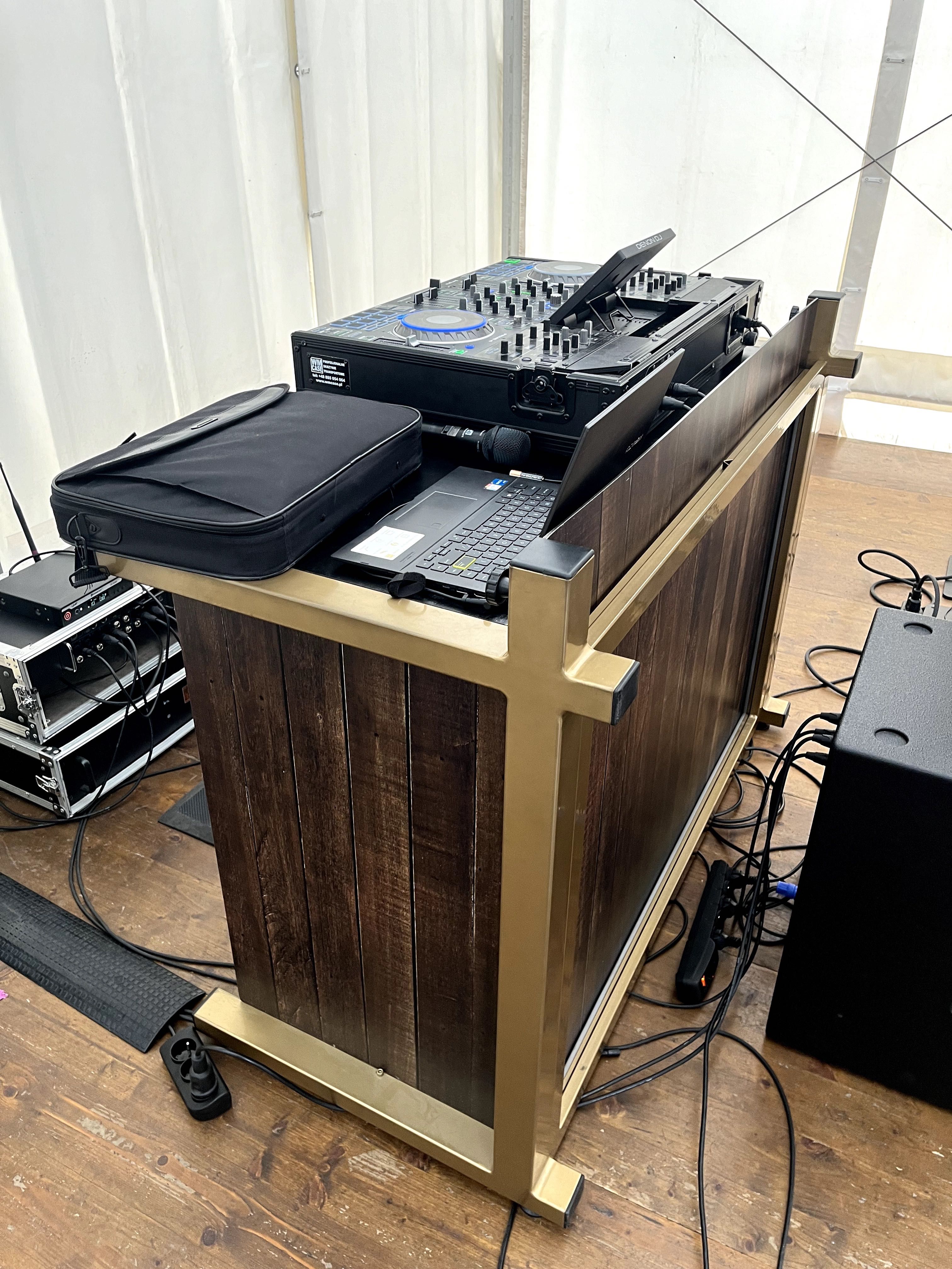 Nagłośnienie RCF 932 + sub 905 , denon prime 4 , screen dj