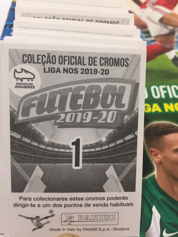 Coleção completa de futebol ano 19/20 Com aquisições e bis