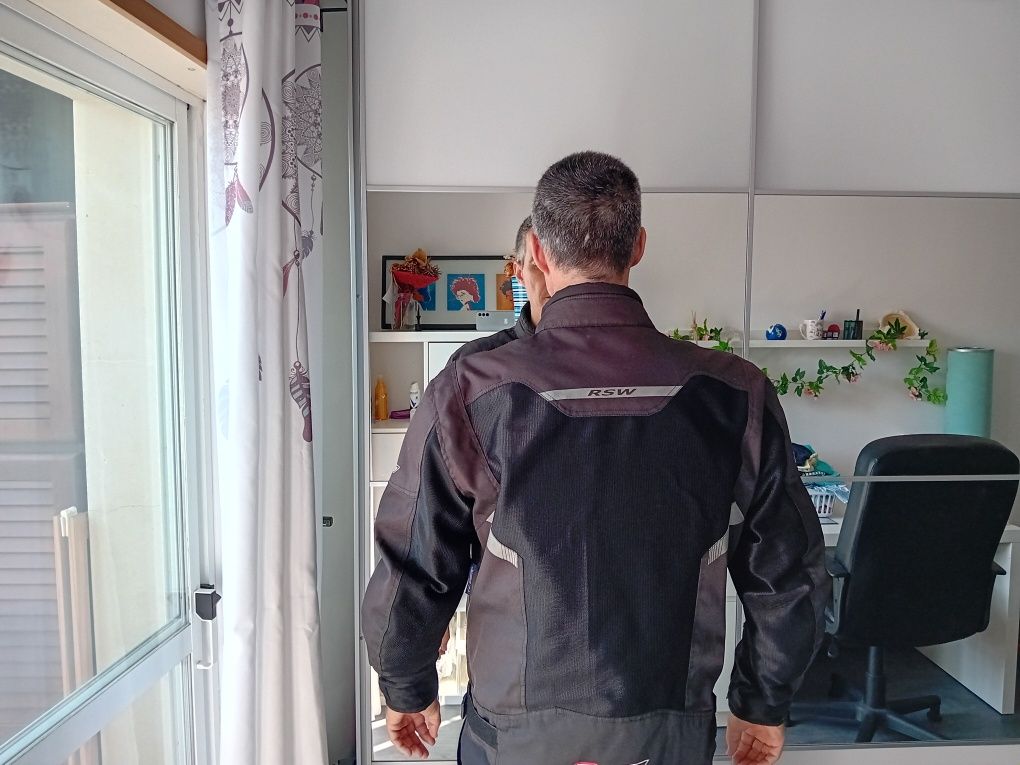 Casaco moto de verão xl