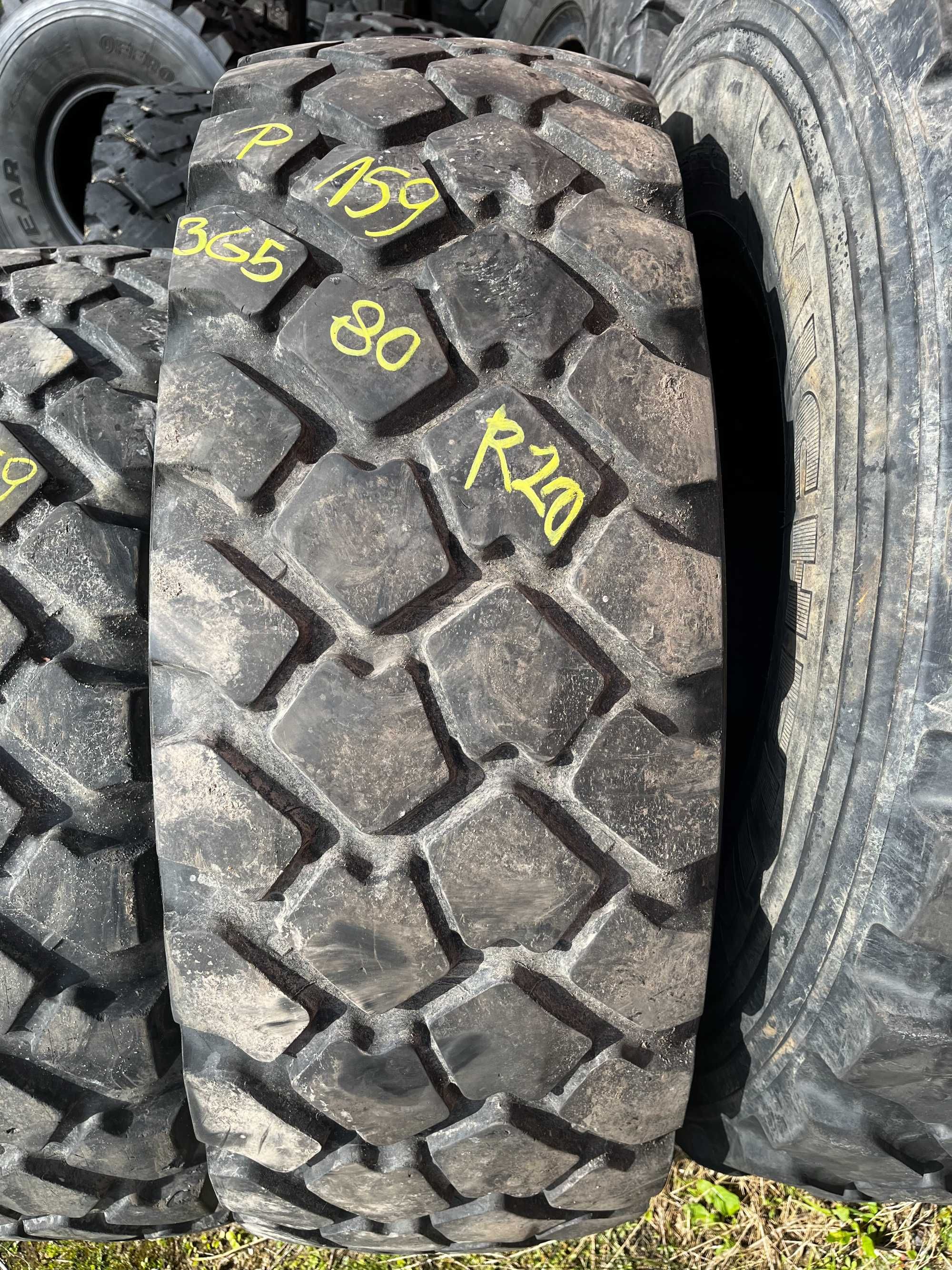 Opony 365/85R20 Michelin X XZL 164G P159