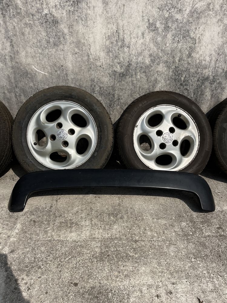 Jantes e Aileron Peugeot 206