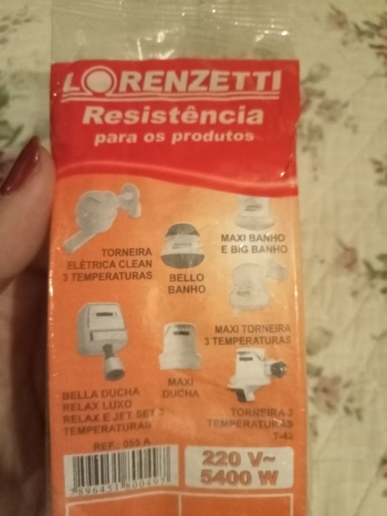 Resistência Lorenzetti 5400w