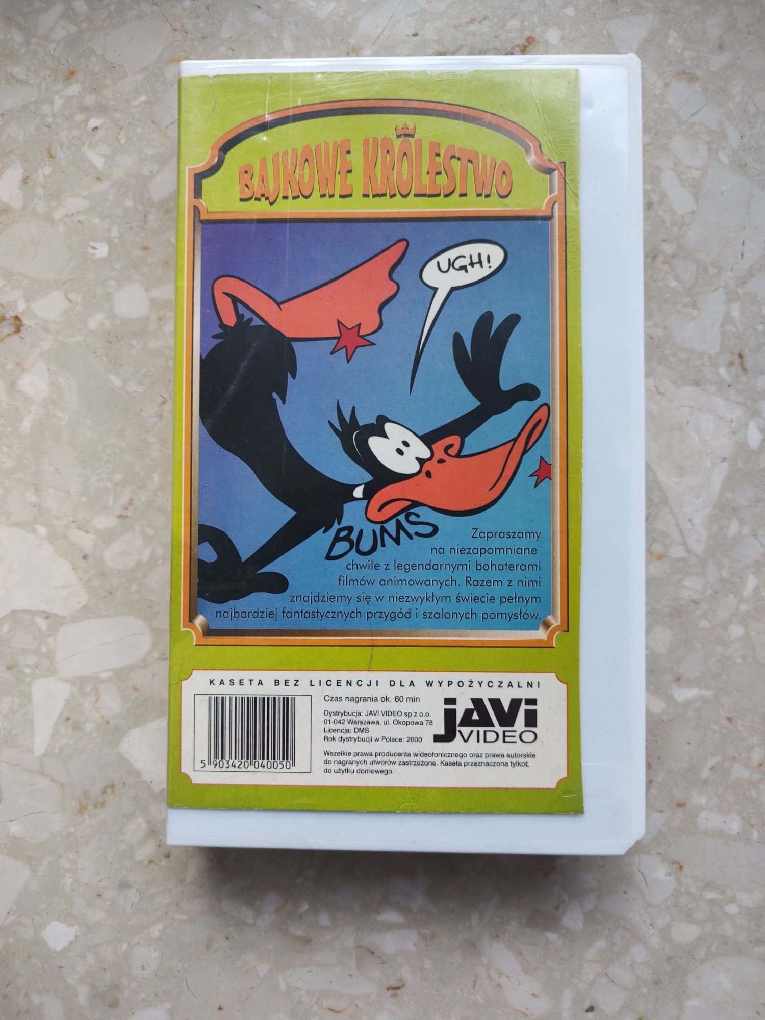 Daffy duck przyjaciel dzieci vhs