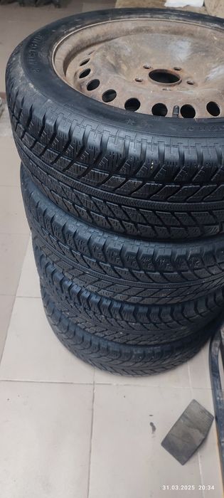 Продам колеса зимові накачані 5х108