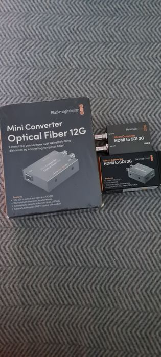 Mini converter optical fiber 12g,hdmi to sdi 3g,Blackmagic Mini Conver