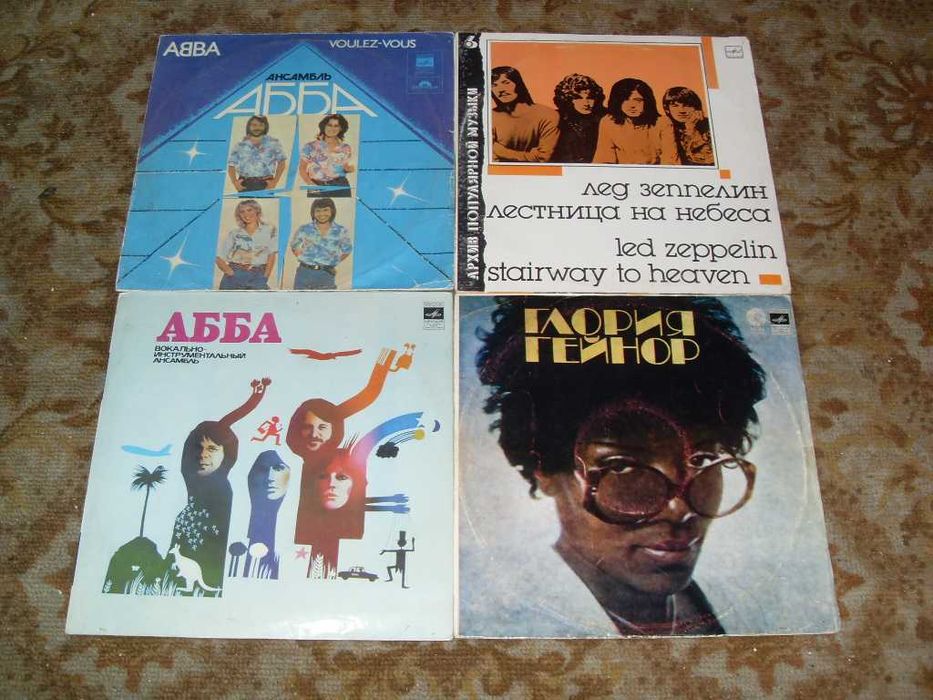 Виниловые пластинки Boney M, Челентано, Клифф Ричард, АBBA, Jazz.