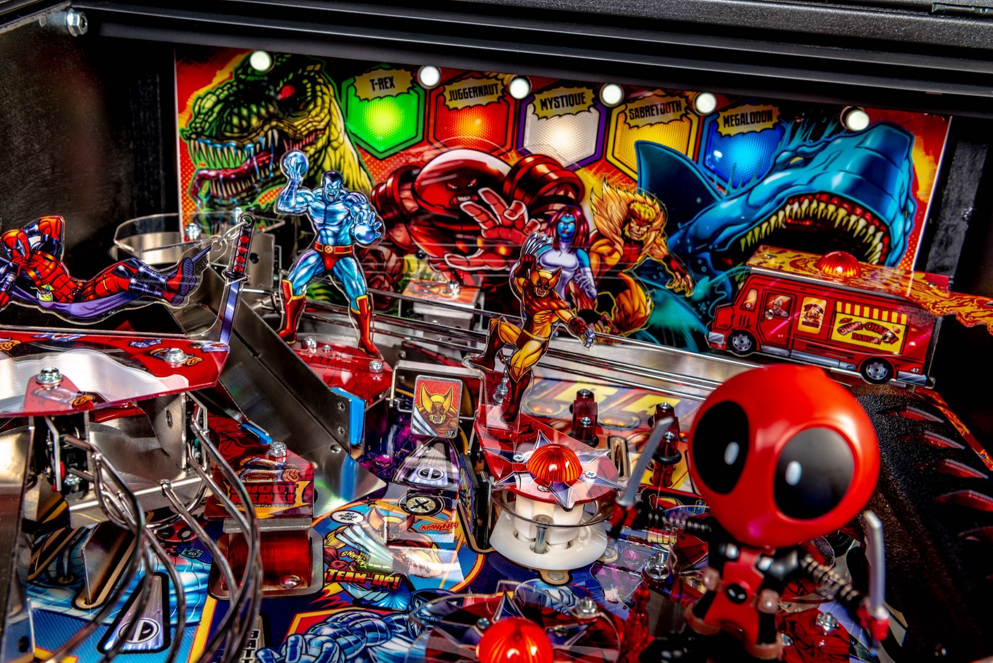 Flipper Fliper Pinball DEADPOOL Stern PRO - NOWY