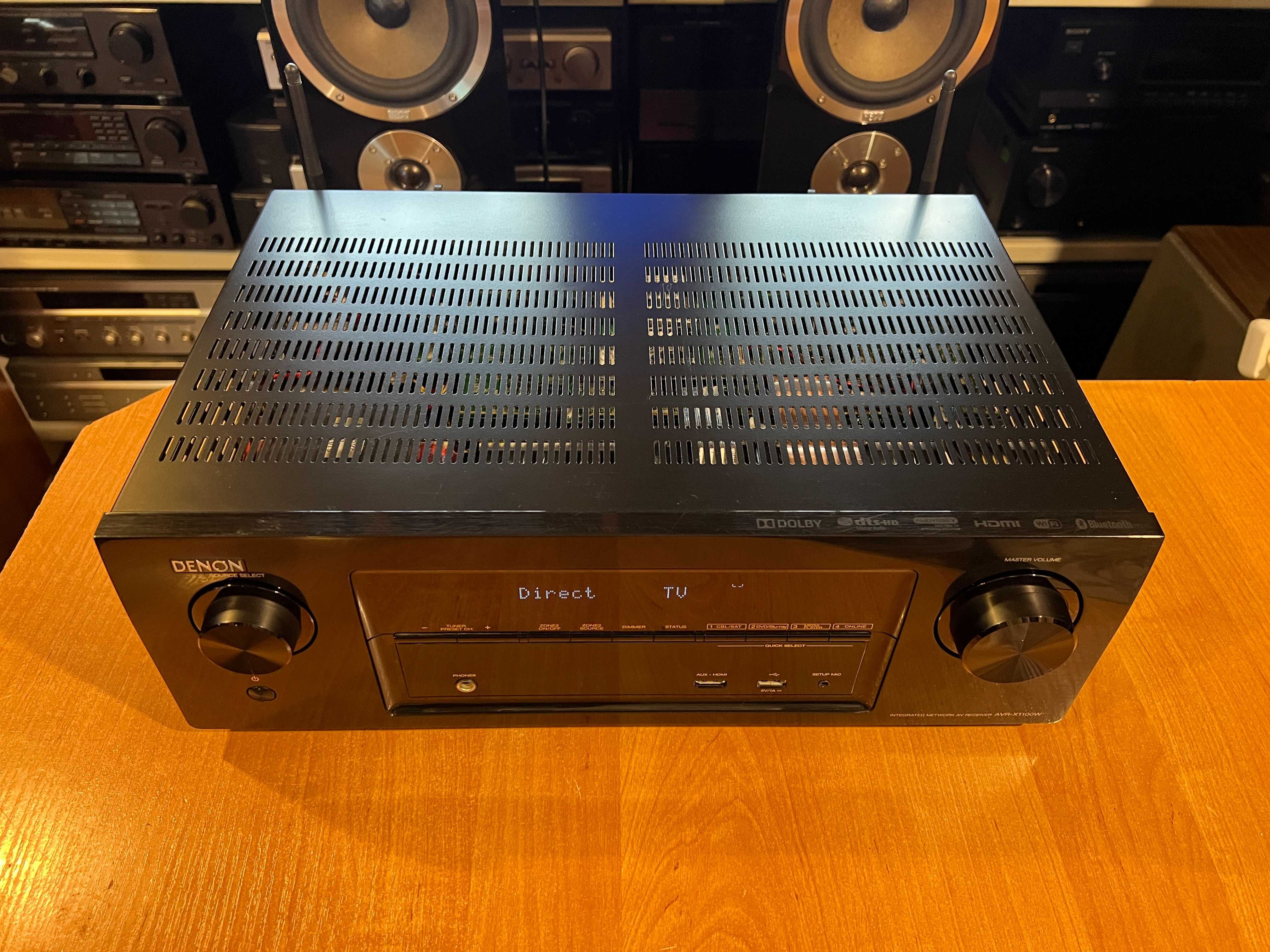 Amplituner Denon AVR-X1100W Bluetooth, Wi-Fi, Audio Room