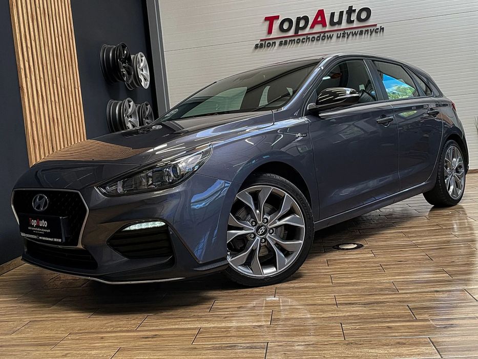 Hyundai I30 N-LINE 1.4 T-GDI*GWARANCJA * bezwypadkowy * ZAREJESTROWANY *kamera