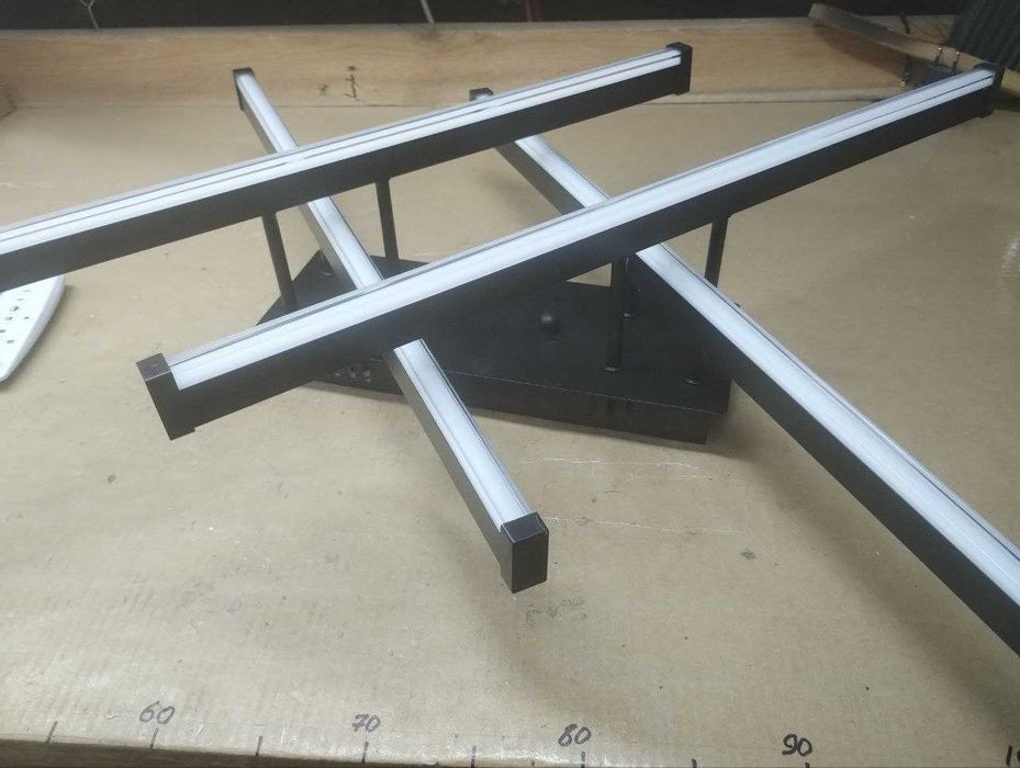 Люстра світлодіодна акрилова у вітальню Sirius YH1312/4+2