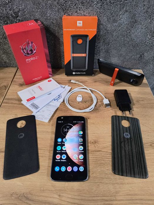 Смартфон Motorola Z2 Play DualSim, NFS, 4/64Гб +мод JBL. Батарея 93%!