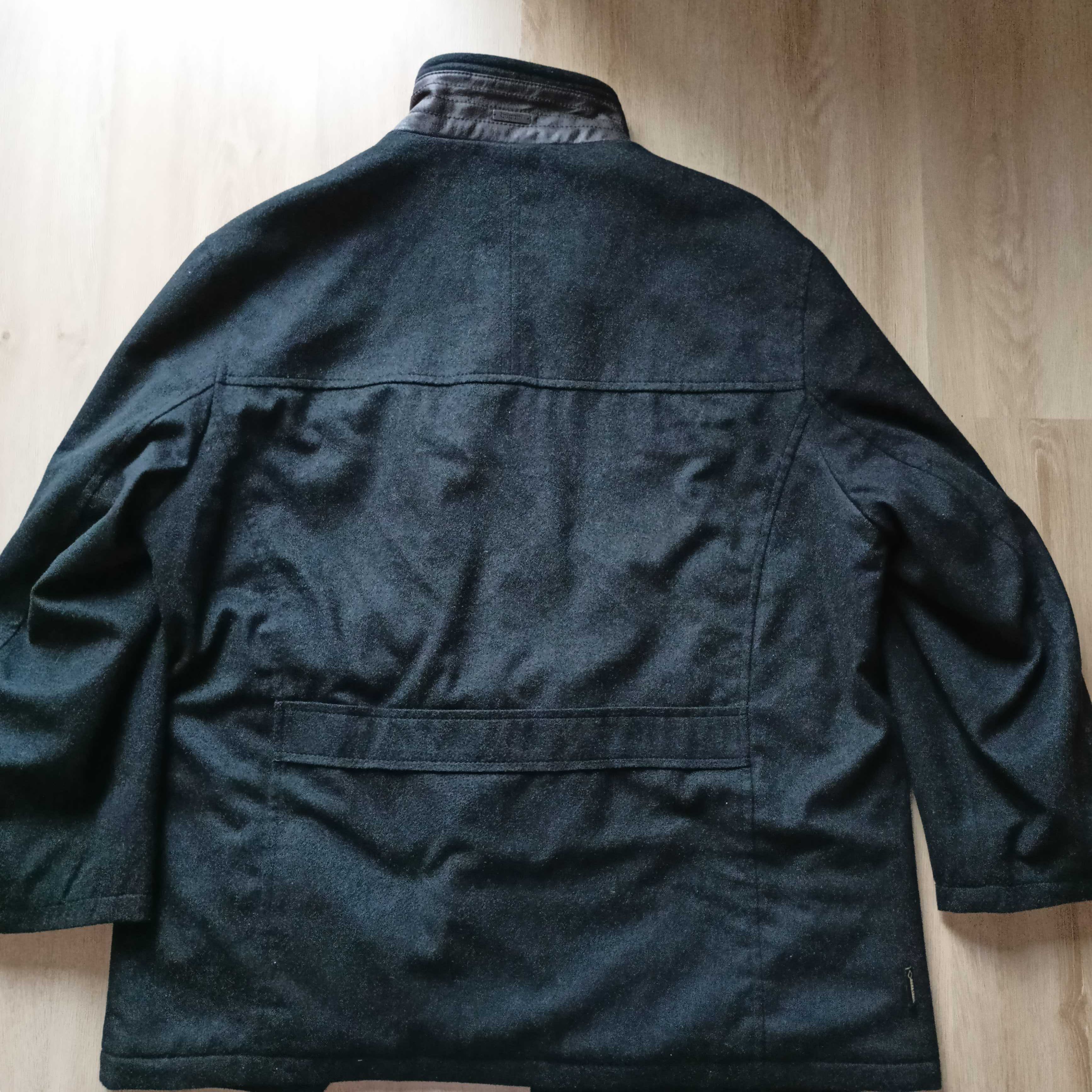Elegancki męski płaszcz wełniany kaszmir Bugatti XXL  Gore-tex