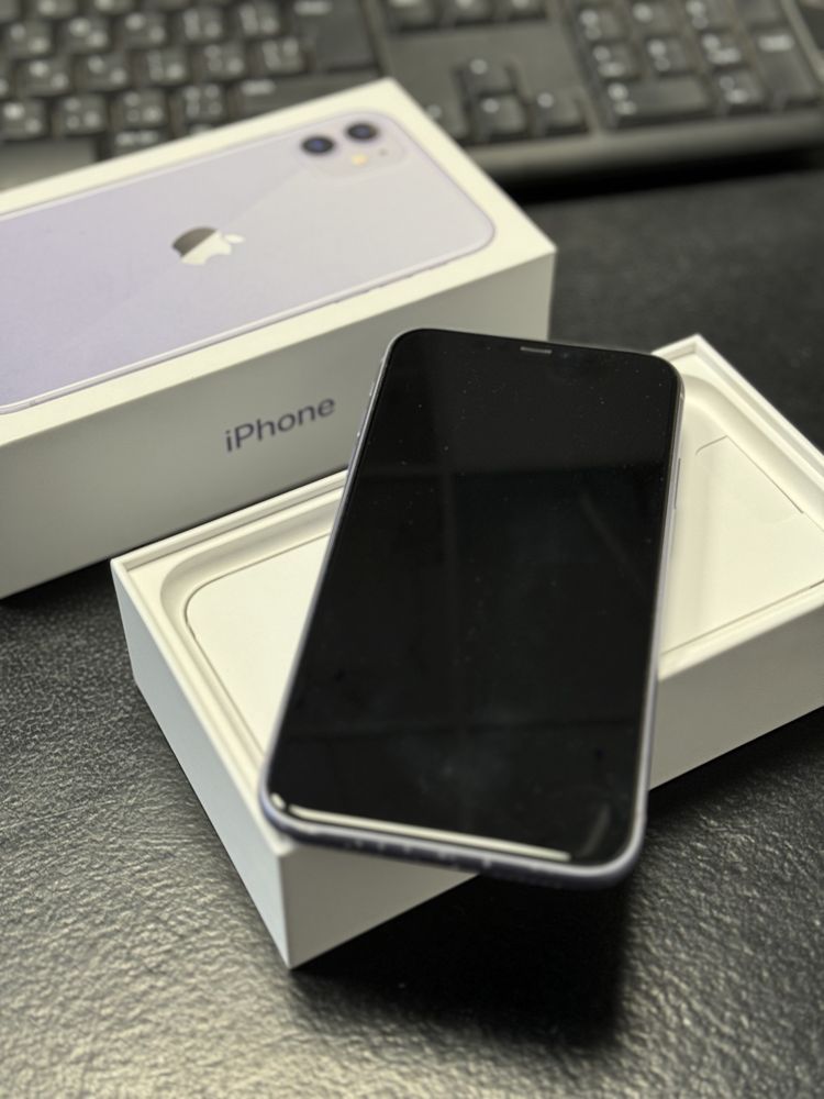 iPhone 11, 128 GB, purple