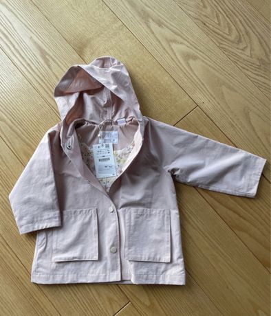 Płaszcz/kurtka Zara, różowa, rozmiar 18-24msc.