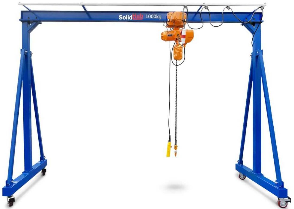 Suwnica mobilna, bramowa PROMAG 500 kg.