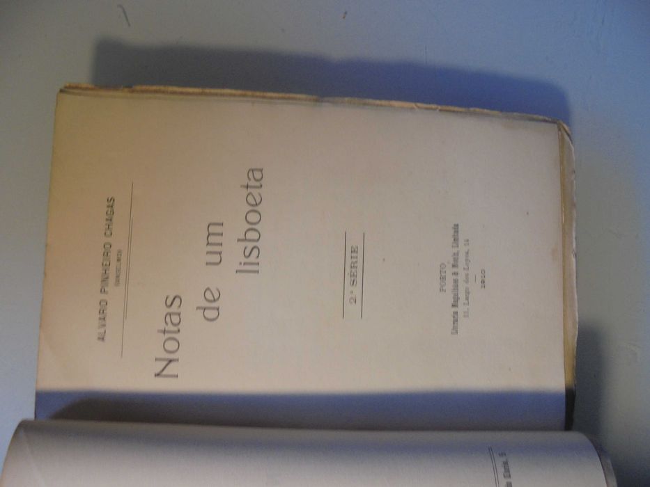 Chagas (Alvaro Pinheiro);Notas de um Lisboeta