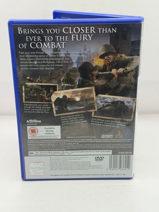 Call Of Duty 3 3xA Ps2 nr 5868