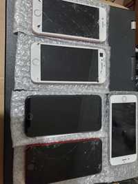 Комплект 5шт IPhone 7, IPhone SE 2020, iPhone 6s ICoud lock, бите скло