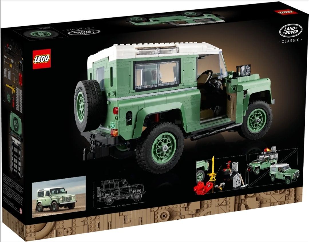 LEGO 10317 - Land Rover Defender 90, novo/ selado.