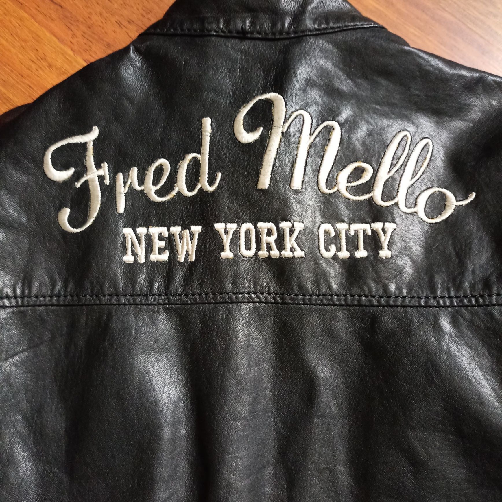 Fred mello ( strellson) куртка кожа