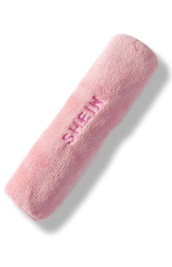 Ręcznik flanelowy mięciutki do twarzy w różowym kolorze