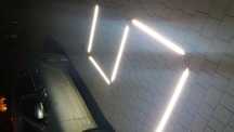 Lampa led listwa 230v 1m