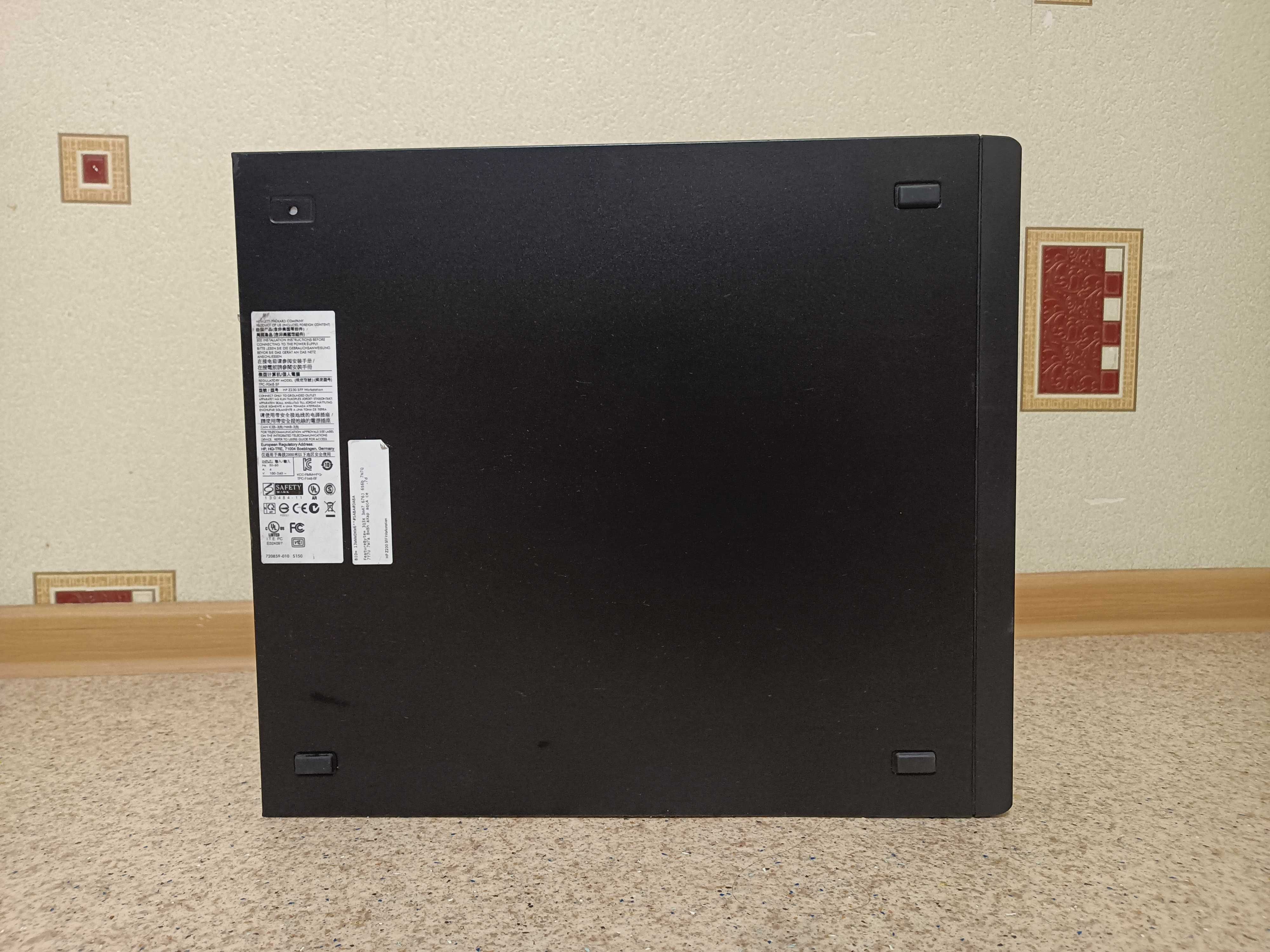 Продам HP Z230 SFF (Xeon E3-1241 v3/16Gb-ECC/500Gb-SSHD/без gpu )