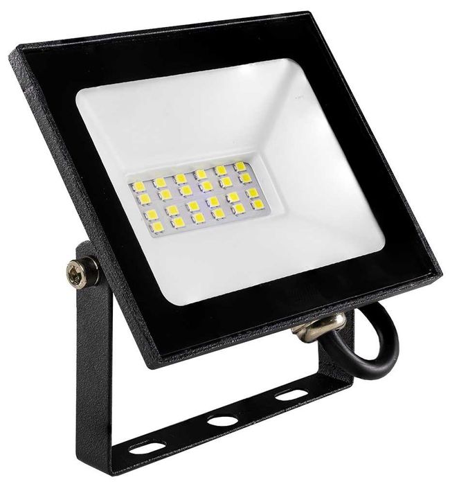 Projector LED Slim 10W 220VAC Branco Frio 6000K IP65 novos