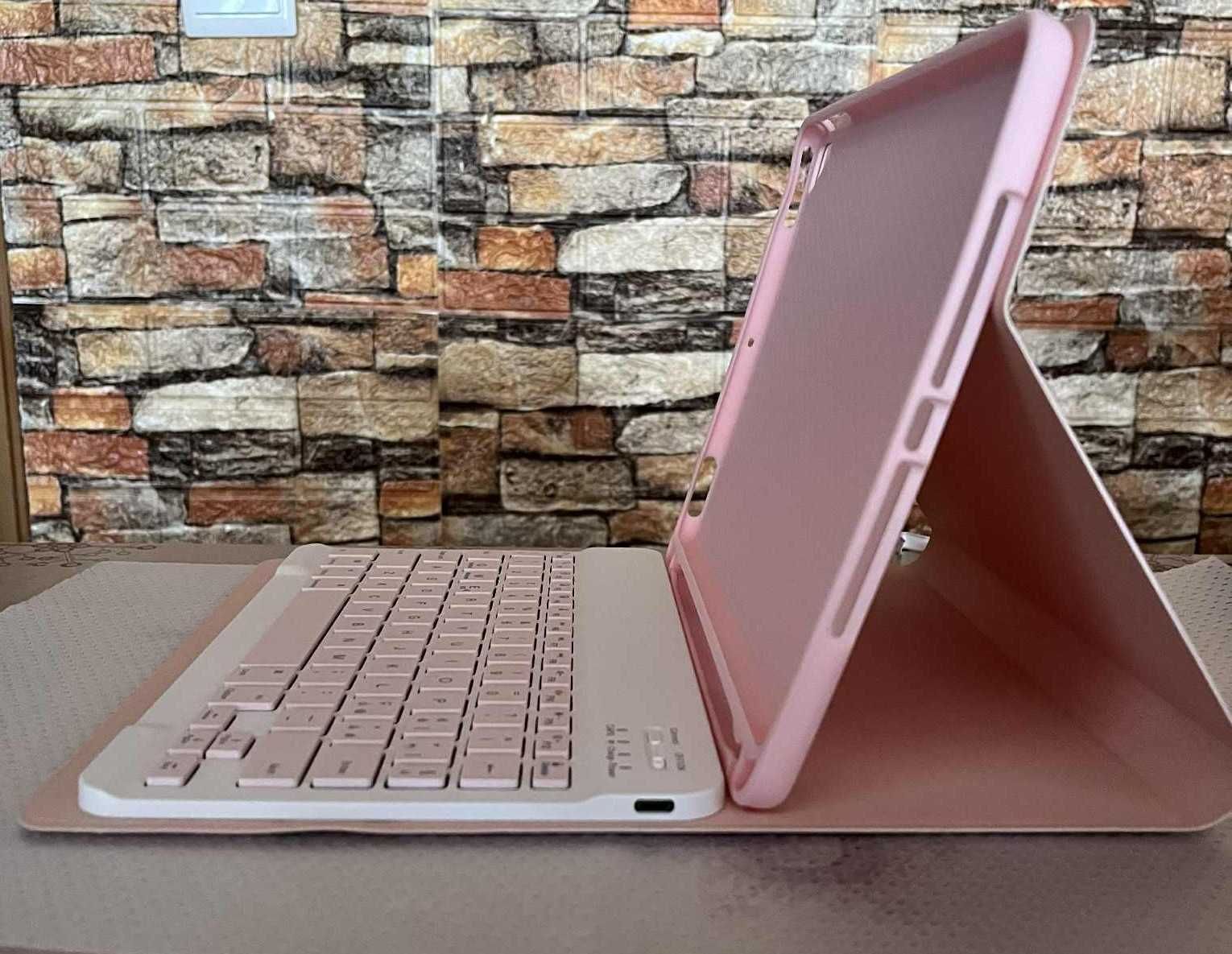 Ultra Thin Smart Keyboard Case – iPad 9.7 / Air 1 / Air 2 (Rosa)