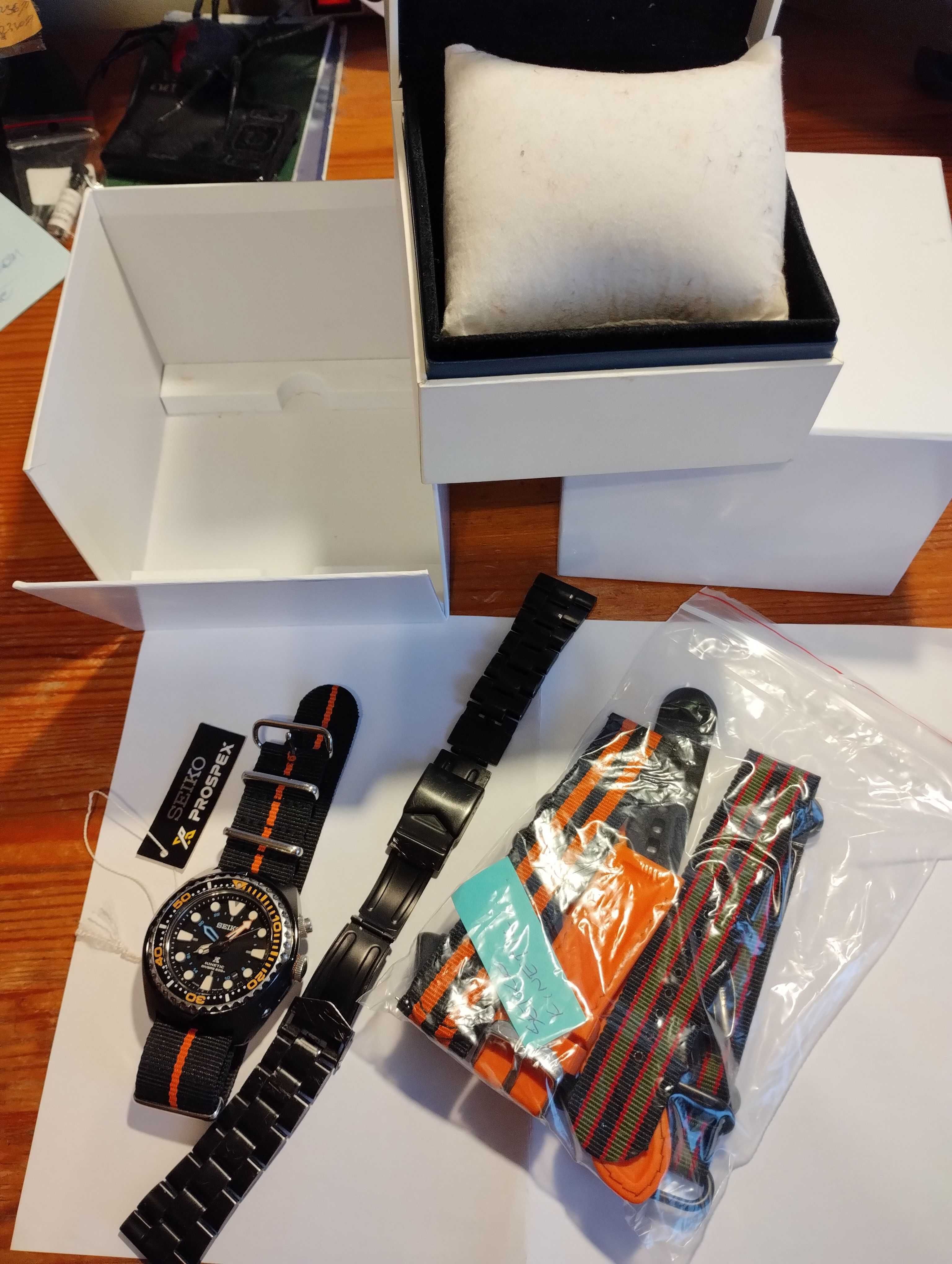 Seiko kinetic diver GMT SUN023P1 wyjątkowy model + 4 paski NOWA CENA !