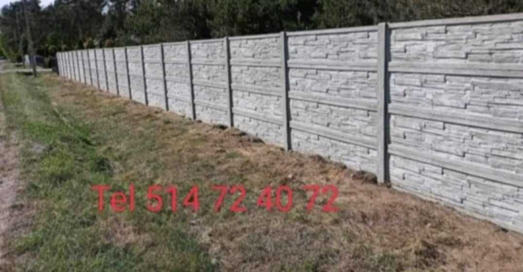 Ogrodzenia betonowe